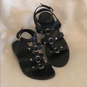 Cole Haan black gladiator sandal size 8B